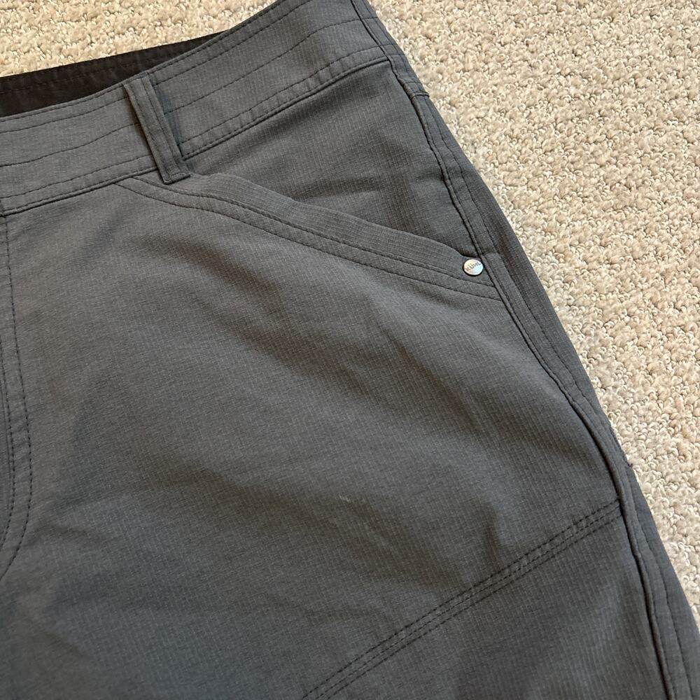 Kuhl Pants Mens 35/32 Gray Silencer Ripstop Outdoor Mountain Hiking Pockets - Picture 6 of 10
